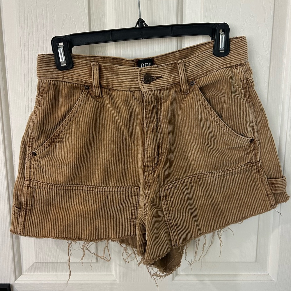 BDG Tan Corduroy Women Shorts
